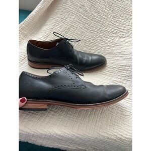 Men’s J. Murphy by Johnston & Murphy Leather Lace up Shoes Wood Heel Size 12